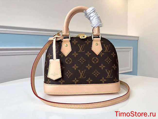 1ouis Vu1tton  Vintage Alma BB tote Monogram Small bag 25 x 19 x 11 cm - 1
