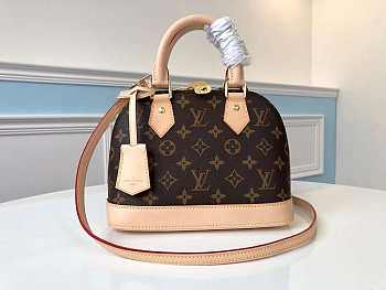 1ouis Vu1tton  Vintage Alma BB tote Monogram Small bag 25 x 19 x 11 cm