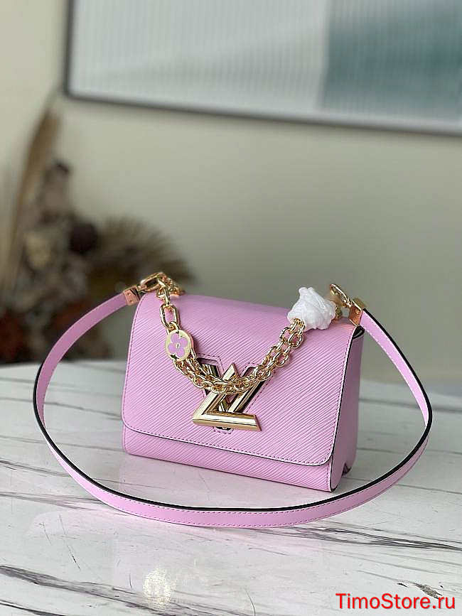1ouis Vu1tton  Twist Bag M59405 pink 19 x 15 x 9 cm - 1