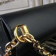 1ouis Vu1tton Twist MM M54804 black W23xH18xD8 cm - 4