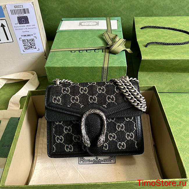 Gvcc1 Denim Dionysus Bag 20CM - 1