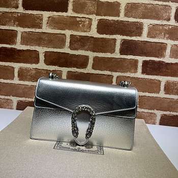 Gvcc1 Dionysus Silver Shoulder Bag 28cm 