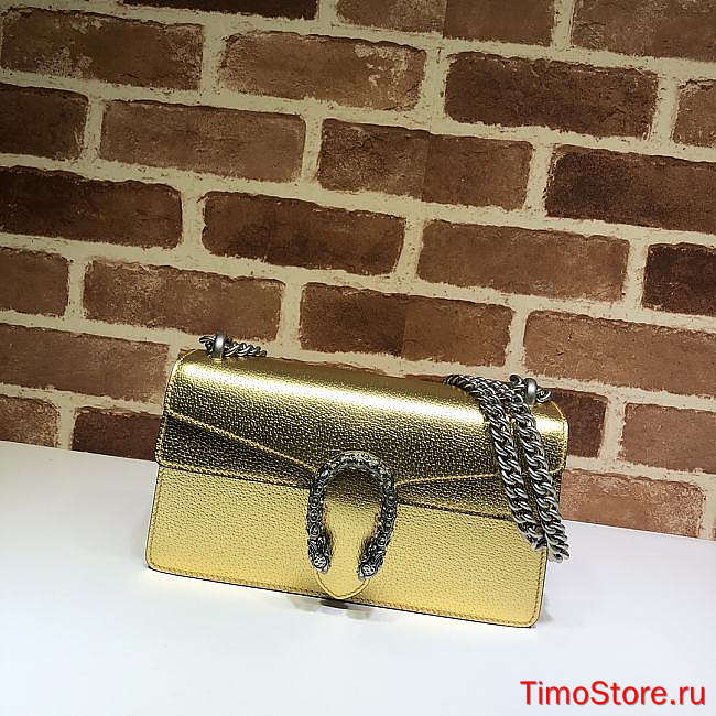 Gvcc1 Dionysus Gold Shoulder Bag 25cm  - 1