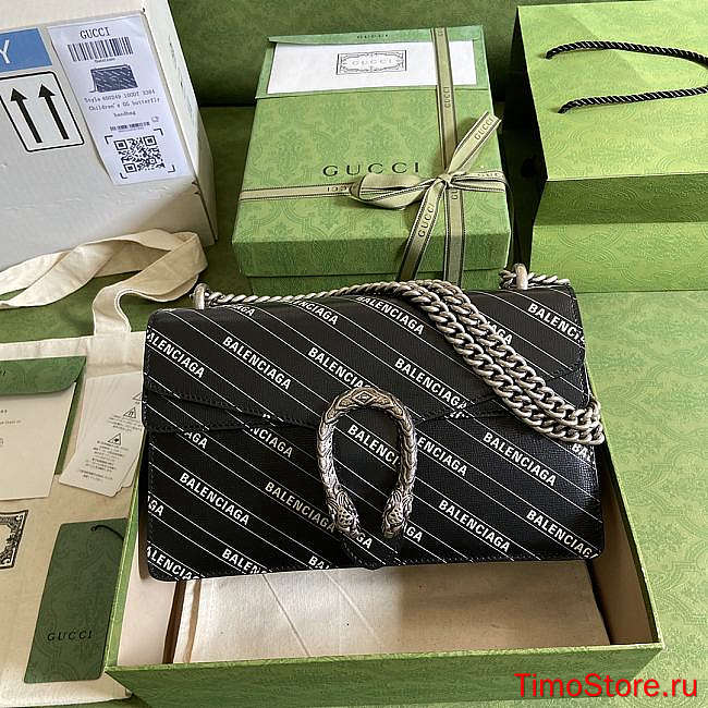 Gvcc1 X Ba1enciaga Dionysus Bag 28cm Balck - 1