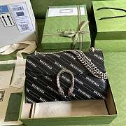 Gvcc1 X Ba1enciaga Dionysus Bag 28cm Balck - 1