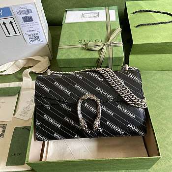 Gvcc1 X Ba1enciaga Dionysus Bag 28cm Balck