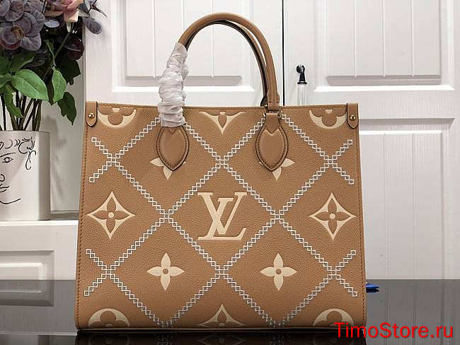 1ouis Vu1tton  Onthego MM M46016 Beige 35cm  - 1
