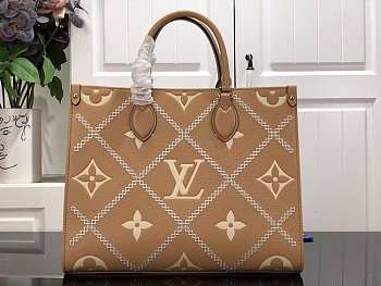 1ouis Vu1tton  Onthego MM M46016 Beige 35cm 