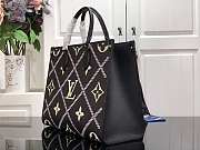 1ouis Vu1tton  Onthego MM M46016 Black 35cm  - 4