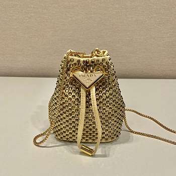 Proda Mini Bucket 1BD614 Bag Gold 12cm 