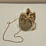 Proda Mini Bucket 1BD614 Bag Gold 12cm  - 5