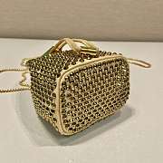 Proda Mini Bucket 1BD614 Bag Gold 12cm  - 3