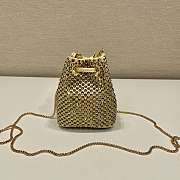 Proda Mini Bucket 1BD614 Bag Gold 12cm  - 2