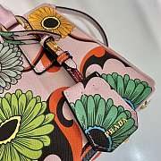 Proda Tote Bag Pink with Gold Hardware  24.5 X16.5X11cm - 4