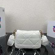Proda System Nappa Leather Patchwork Bag 1BD292 21x16x7cm  - 2