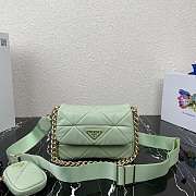 Proda  System Nappa Leather Patchwork Bag 1BD292 21x16x7cm1 - 1