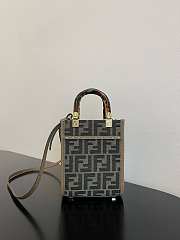 Fend1 Mini Sunshine Shopper Bag  18*13*6.5cm  - 6