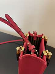 	 Fend1 Mini Sunshine Shopper Bag 18*13*6.5cm rose pink  - 5