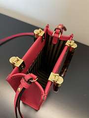 	 Fend1 Mini Sunshine Shopper Bag 18*13*6.5cm rose pink  - 2