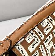 Fend1 Medium FF Baguette embroidered bag 26x14x5cm  - 2