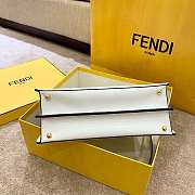 Fend1 Peekaboo ISeeU Medium Bag White 33 x 25 x 13cm  - 5