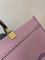 Fend1 Tote Bag Purple 35cm  - 5