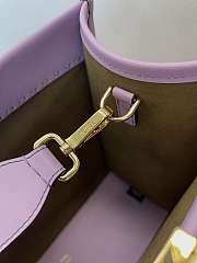 Fend1 Tote Bag Purple 35cm  - 4