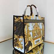 Fend1 X Varsace Tote Bag Black 35cm - 6