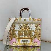 Fend1 X Varsace Tote Bag White 35cm - 1