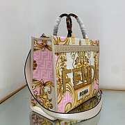 Fend1 X Varsace Tote Bag White 35cm - 5