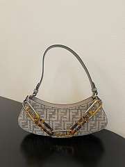 Fend1 O'Lock Swing Shoulder Bag Light Beige 32cm  - 1