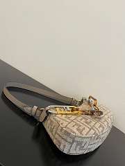 Fend1 O'Lock Swing Shoulder Bag Light Beige 32cm  - 6