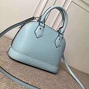 1ouis Vu1tton Alma BB Handbag Blue 25cm - 2
