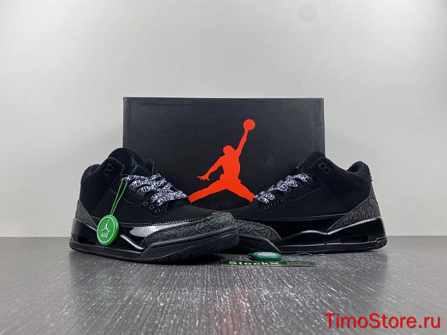 Air Jordan 3 black cat CK9246-168 - 1