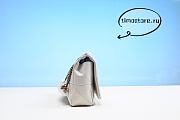 YS1 Medium Jamie Shoulder Bag in White 25cm - 5