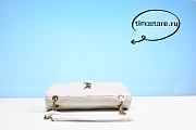YS1 Medium Jamie Shoulder Bag in White 25cm - 2