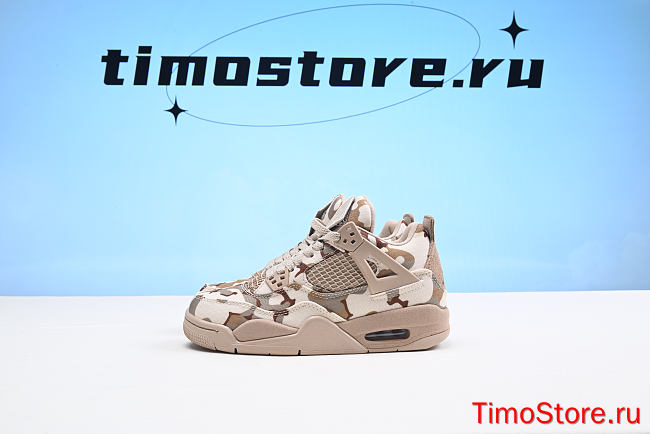 Aleali May x Air Jordan 4 Desert Camo - 1