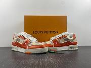 1ouis Vu1tton 1V trainer orange - 1