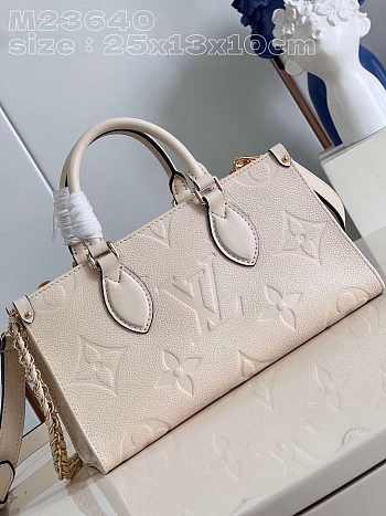 1ouis Vu1tton OnTheGo East West 25 x 13 x 10 
