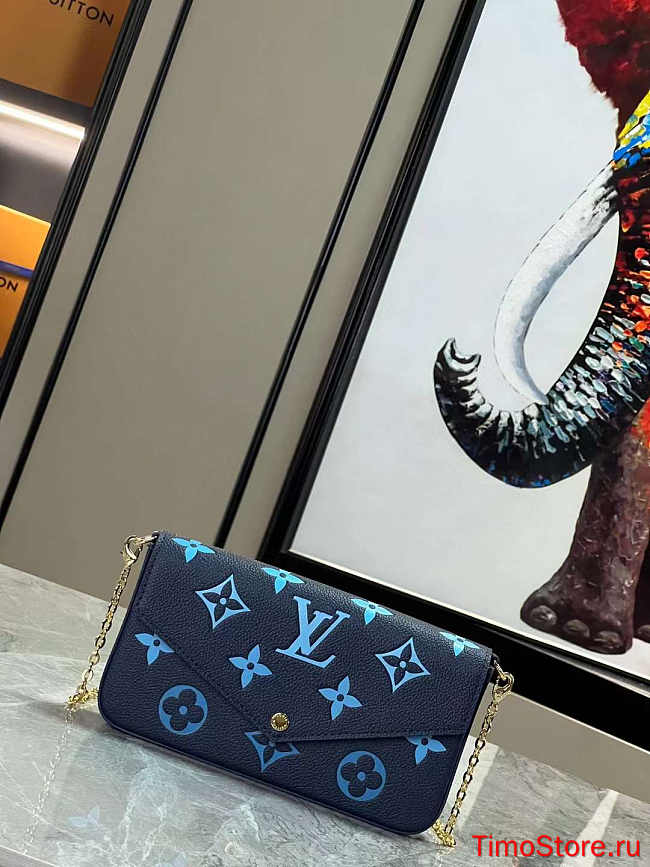 1ouis Vu1tton  Félicie Pochette 21×12×3cm  - 1
