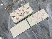 1ouis Vu1tton  Félicie Pochette  pink  21×12×3cm  - 4