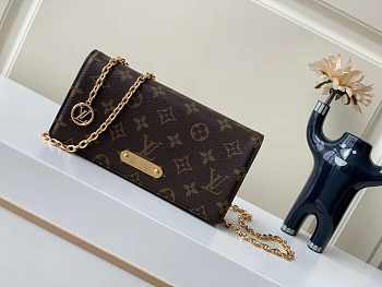 1ouis Vu1tton  Wallet On Chain Lily 20.7x10.2x3.5 