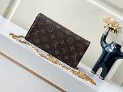 1ouis Vu1tton  Wallet On Chain Lily 20.7x10.2x3.5  - 3