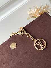 1ouis Vu1tton  Wallet On Chain Lily 20.7x10.2x3.5  - 5