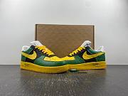 LouisVuitton x Nike Air Force green  and yellow - 1