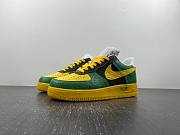 LouisVuitton x Nike Air Force green  and yellow - 6