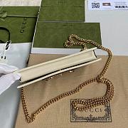 Gvcc1 Horsebit 1955 wallet with chain  whtie 19*10*3  - 5
