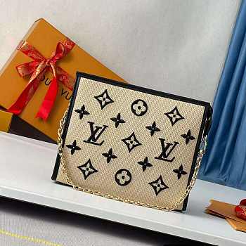1ouis Vu1tton  M82521 Toiletry Pouch On Chain9 25×20×5.5cm