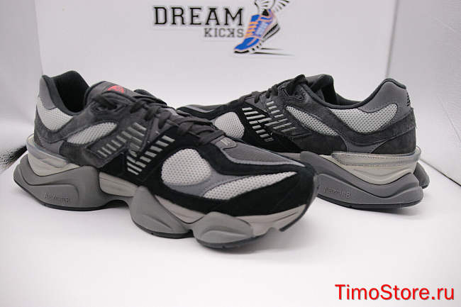 New Balance 9060 Black Castlerock, Size 14, U9060BLK - 1