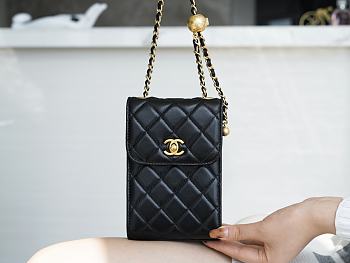 CHENEL Should bag 2308149  Size:15.3x10.5x6.5cm